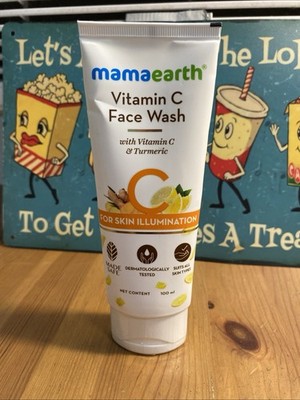 Mamaearth Vitamin C Face Wash 100ml | Brightening & Refreshing Cleanser