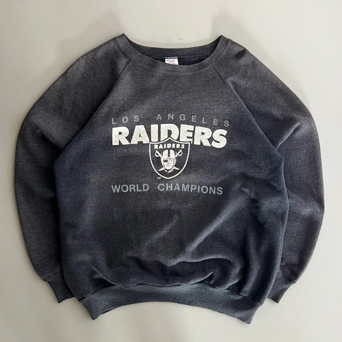 Large 80s Los Angeles Raiders World Champs Champion Sweatshirt
