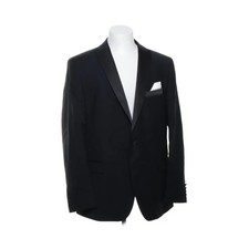 Jonny R, Smokingjacke, Größe: 56, CERAMONIA, Schwarz, Polyester/Wolle #yGe