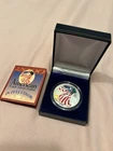 2000 American Eagle Silver Dollar 1oz Fine Silver in Full Color w/Box & COA