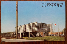 1967 Carte postale vintage Expo ''67 Montr al Canada Terre des Hommes