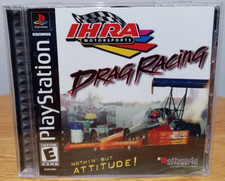 Thumbnail of ebay&reg; auction 406717102101 | IHRA Motorsports Drag Racing (Sony PlayStation 1, 2001) - PS1 - Complete