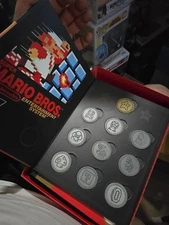 Thinkgeek 2018 Super Mario Bros Coin Set Complete 10 Coins