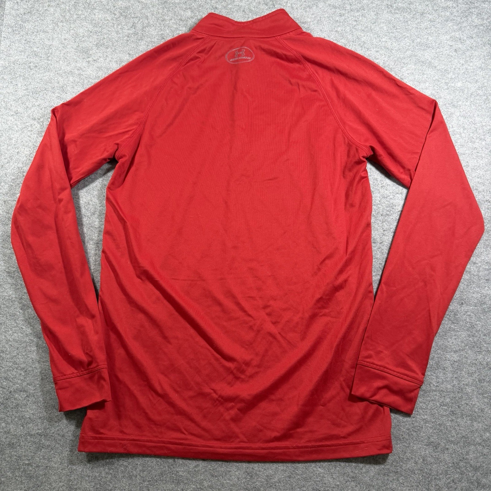 Under Armour WKU Hilltoppers 1/4 Zip Pullover Mens S Red NCAA Sports Lightweight thumbnail 2