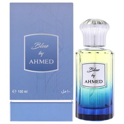 香水(男性用) Ahmed Al Maghribi Blue By Ahmed Blue by Ahmed Al Maghribi for Men - 3.38 oz Extrait De Parfum