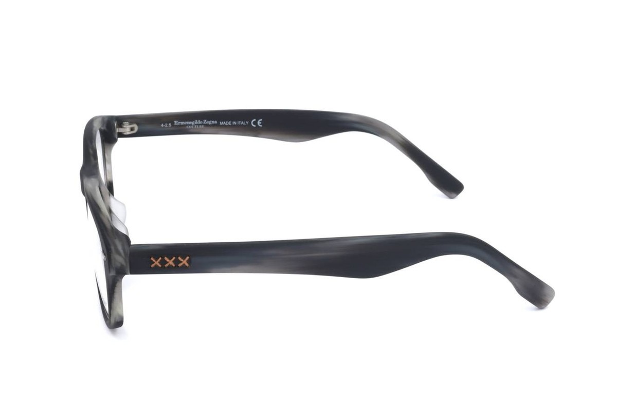 E. Zegna Couture ZC5013-F 063 BLACK HORN 53/19/ Men's E. Zegna Couture ZC5013-F 063 BLACK HORN 53/19/ Men's