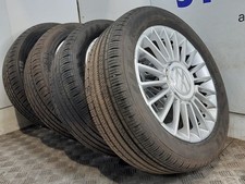 Set Genuine 15 Inch VOLKSWAGEN UP LUPO Alloy Wheels & Tyres 1S0601025A 4x100