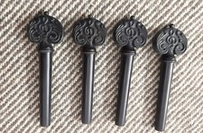 Buy 1 set Ebony get 1 set boxwood free Violin PEGS -4/4
