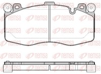 Remsa Bremsbelagsatz Scheibenbremse 1742.10 FüR BMW X5 F15 F85 X6 F16 F86