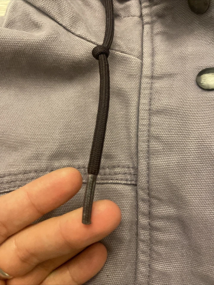 Chaleco Carhartt Berkley para mujer talla pequeña 4/6 lavanda púrpura con capucha forrado sherpa Foto 4 de 4