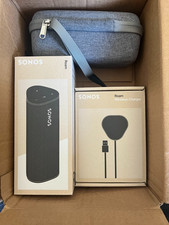 Sonos Roam Wireless Charger Carrying Case Bundle