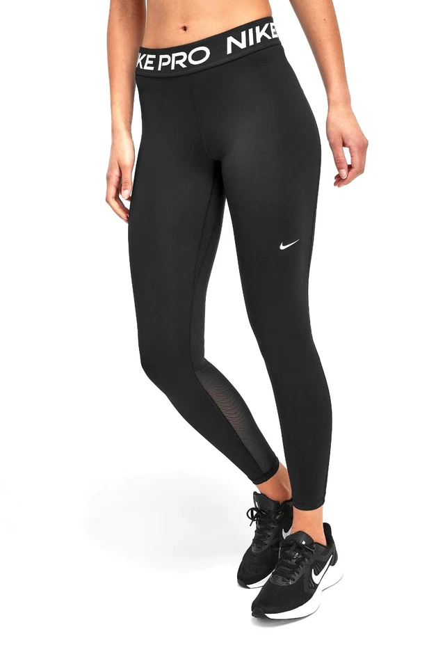 Nike Pro Womens Leggings Black Colour Sports Gym Activewears UK Seller - Image 2 of 4