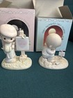 2 precious moments 1987 Members Only Figurines “in His Time” & “Loving You … — photo 1