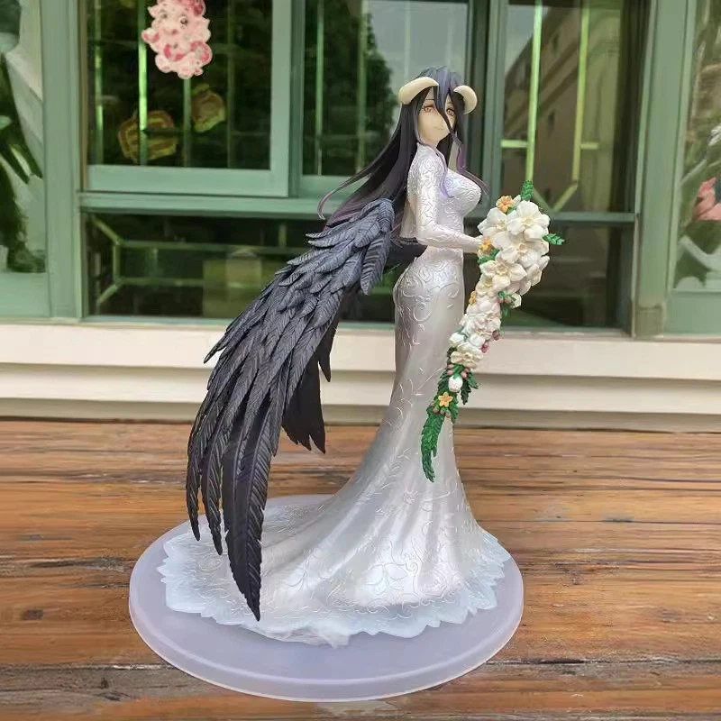 Figura Novia Albedo 26cm: Vestido de Novia Coleccionable Estatua Modelo Juguetes Caja Regalo Foto 2 de 4