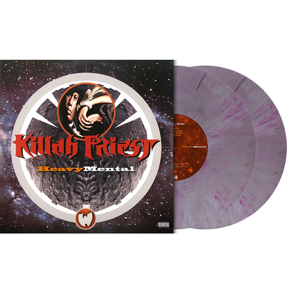 Killah Priest - Heavy Mental White & Magenta Vinyl Edition (1998