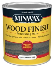 Minwax Wood Finish Phantom Gray Stain 1 Coat Deep Penetrating Color 1 Quart