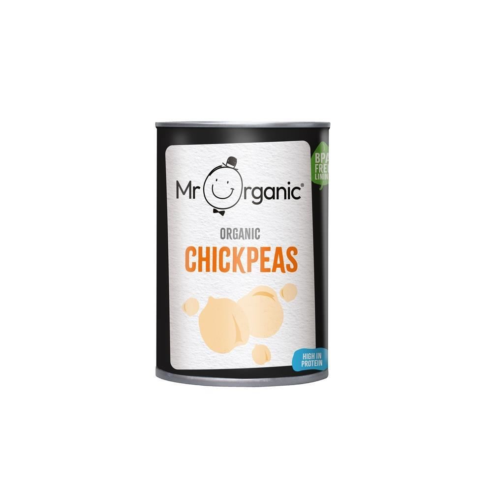 Mr Organic Chickpeas 400g - 2 Pack