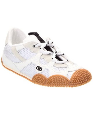 Valentino Amphibia Leather & Cnavas Sneaker Women's
