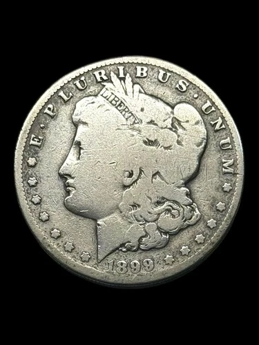 1899 O Morgan Silver Dollar, Ungraded, Cleaned, See Description. Free Gift!💵