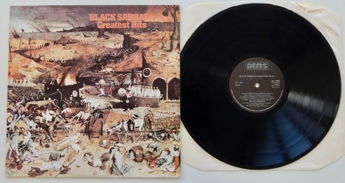 Black Sabbath - Greatest Hits Vinyl LP 1977 1st UK press NEL 6009 A1