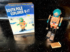 Vintage South Pole Explorer B-17  Wind-Up Tin...