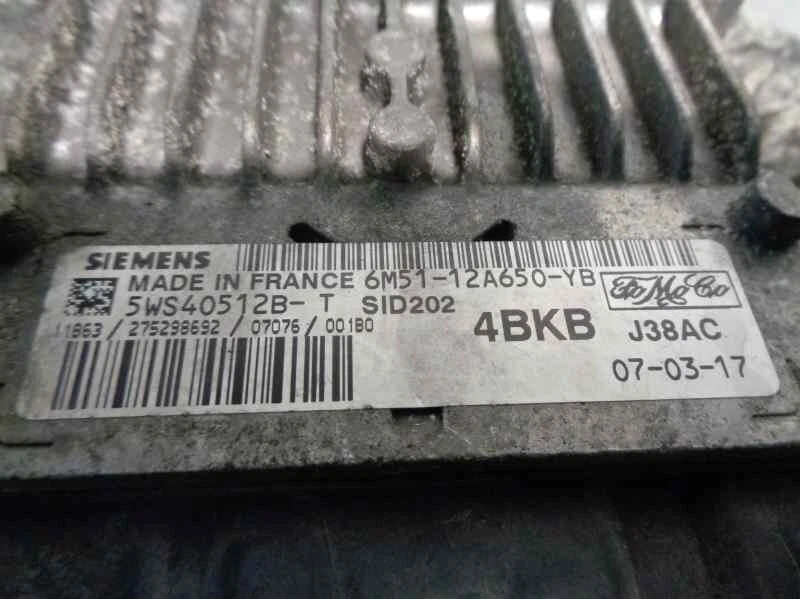 6M5112A650YB centralina motore per FORD FOCUS BERLINA (CAP) 1.8 2004 2855439 - Immagine 4 di 4