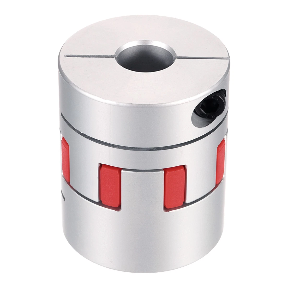 BokWin Set Di 2 Giunti Rigidi In Acciaio Inox - Foro 6mm A 6mm, Accoppiatore Per Alberi Motore, Stampanti 3D E CNC