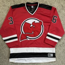 🔴Wu-Wear Hockey Jersey Size Large Wu-Tang Rare Red Raekwon Rza WuTang