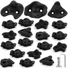 Rock Climbing Holds, 20 Pack Large Climbing Wall Grips, Indoor Outdoor Climbi...