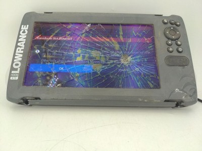 LOWRANCE HOOK 9 TS TRIPLE SHOT FISHFINDER MULTIFUNCTION DISPLAY HEAD MONITOR 9''