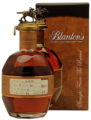 (278,57 /L) Blanton`s Straight from the Barrel, American Whiskey, 0,7 Liter