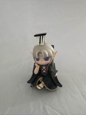 Chibi Fantasy Elf Figure   Anime-Style Collectible Miniature Toy   Cute Figurine