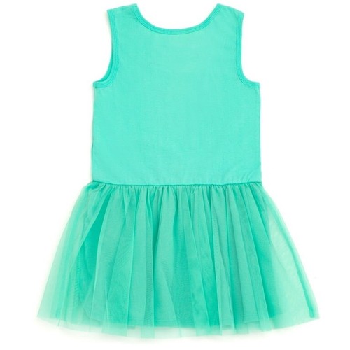 Disney Princess Ariel The Little Mermaid Tulle Tutu Green Dress Girls Size 4T - Picture 16 of 17