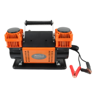 For Truck Tires Max 150 PSI Heavy Duty Dual Cylinder 12V Portable