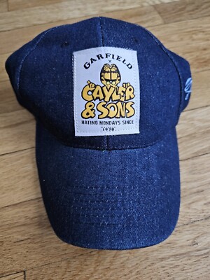 Cayler & Sons Premium Headwear Adjustable Denim Garfield Cap