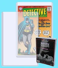 5 BCW SILVER SIZE COMIC TOPLOADERS 7-1/4x10-3/4 Holder Rigid Plastic Protectors