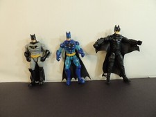 Batman Action Figures Lot Of 3 Cloth Capes