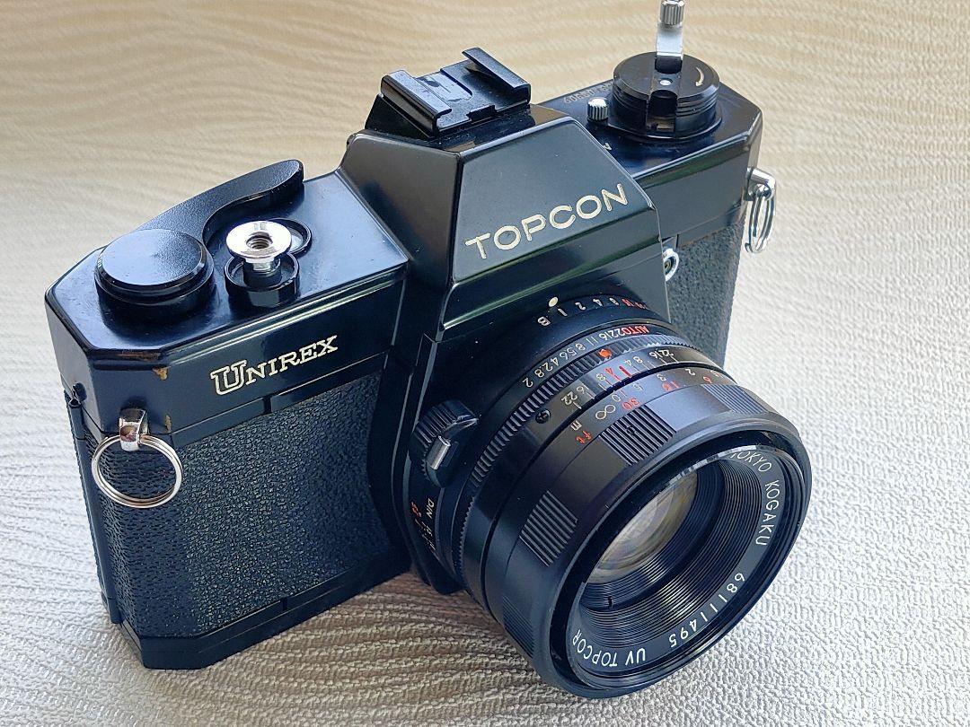 フィルムカメラ TOPCON UNIREX 50mm f2.0 TOPCON UNIREX Film Camera w/ Tokyo Optical 50mm f/2.0 Lens