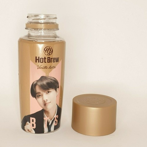 BTS HOT BREW HY vanilla latte TASSE DE CAFÉ OFFICIELLE bouteille vide - choix marron - Photo 11 sur 11
