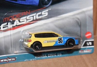 Hot Wheels Modern Classics Honda Civic EG & '98 Toyota Altezza NEW