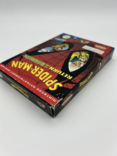 ‼️NINTENDO NES SPIEL SPIDERMAN RETURN OF THE SINISTER SIX OVP... - Bild 10 von 15