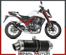 Terminale Scarico Storm By Mivv Gp Acciaio Nero HONDA CB 750 HORNET 2023 > 2026