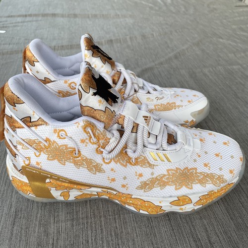 adidas dame 7 ric flair mens white