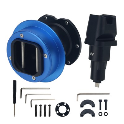 Simplayer QR2 Pro Wheel-side Quick Release + QR2 Base-side (Type-C) for Fanatec