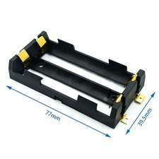 2solts Battery Holder SMD Battery Box Storage Case Container