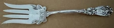 DURGIN IRIS STERLING 9 1/4” LARGE SERVING FORK EXCELLENT ORIGINAL CONDITION!