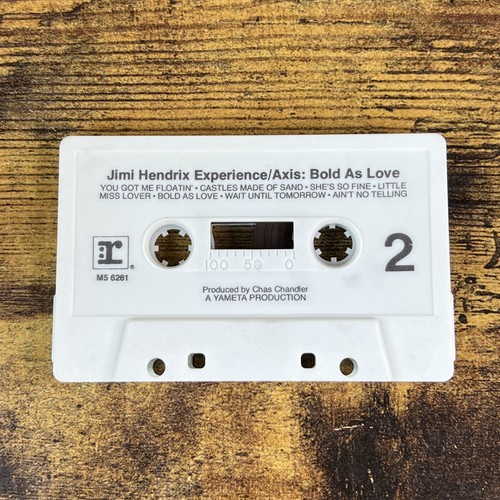 Jimi Hendrix Cassette Vintage Tape Rock Axis: Bold As Love 1979 - Bild 6 von 6