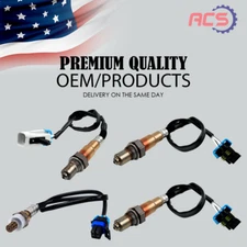 4PCS Up+Downstream Oxygen O2 Sensor OEM for Cadillac CTS Chevy Camaro 3.0L 3.6L