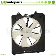 Radiator Cooling Fan Assembly For 2011 2012 2013-2017 Honda Odyssey Driver Side