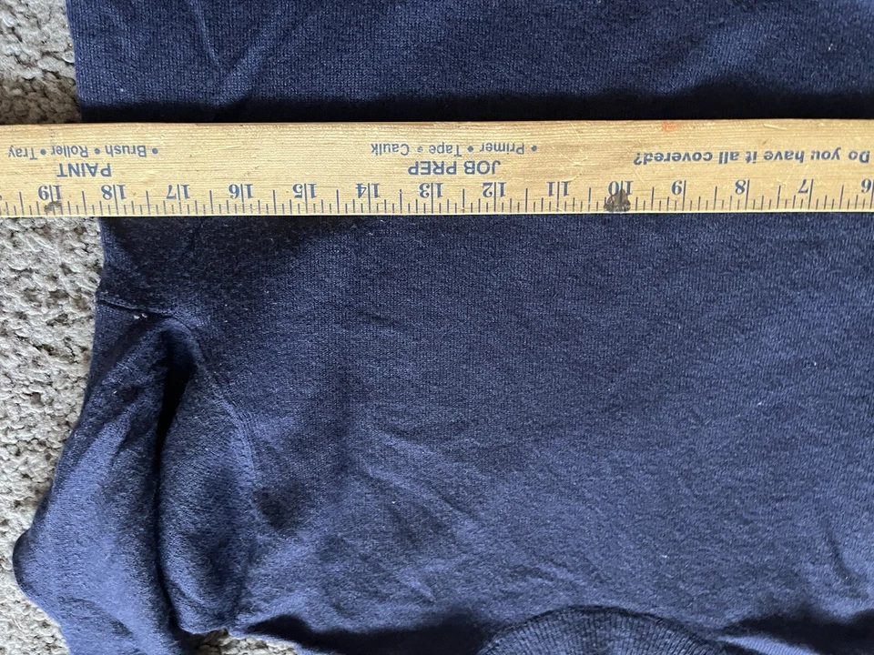 Gap Sweater Women’s Medium Petite Navy Blue Turtle Neck Pullover Long Sleeve - Image 4 of 4